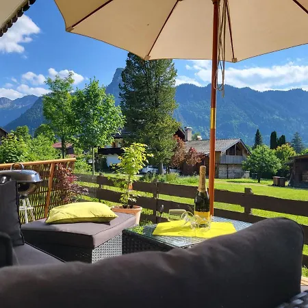 Ferienwohnung Alpenblick Oberammergau Exterior foto
