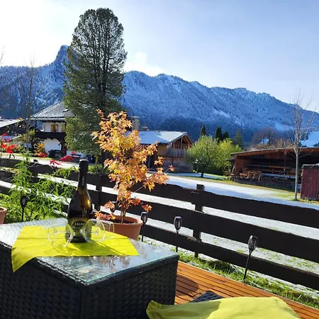 Ferienwohnung Alpenblick Oberammergau Exterior foto